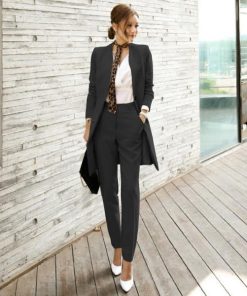 在庫ある | ビジネススーツレディース パンツスーツ セレモニースーツ 入学式 卒業式 面接 発表会 ジャケット ボトムス エレガント 2点セット 着痩せ OL 通学通勤