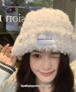 レディース | ニット帽子 ファー帽子 フェイクファー 無地 ニットキャップ シングル ワッチキャップ ビーニー プレゼント 激安 彼女 キャンプ アウトドア