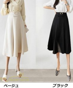 スカート | 2022年春夏新作  レディース マキシロング丈 ボトムス 春 夏 秋 新作 Aライン着やせ 結婚式 40代 カジュアル 20代 きれいめ 30代