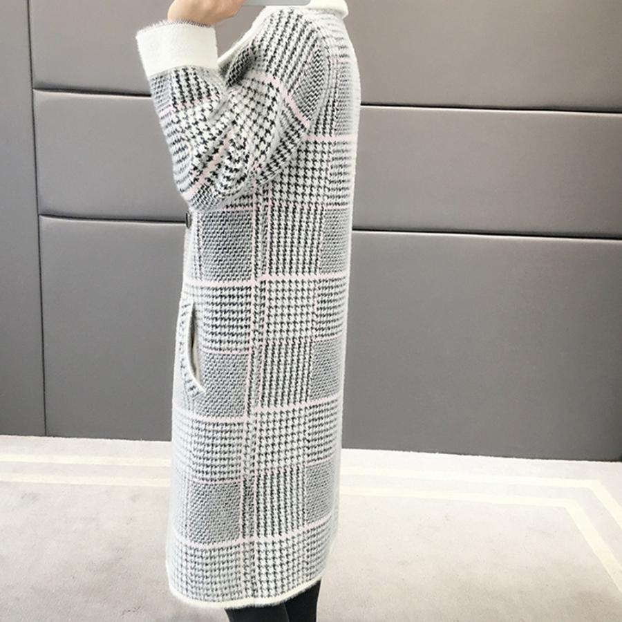 トレンチコート | グレンチェック チェスターコート 韓国