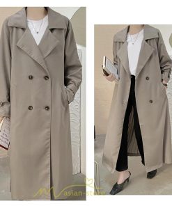 チェスターコート | トレンチコート レディース ロングコート ジャケット 切替 バッグプリーツ 長袖 秋物 アウター 防風 大人 無地 秋コーデ お洒落 エレガント 上品感 後ろベルト