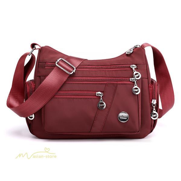 女性用バッグ | ショルダーバッグ レディース 防水 多機能 ポケット沢山 肩掛け 収納 軽量 バッグ Bag 鞄 ママかばん 大人 お出かけ 20代30代40代 収納 通学通勤