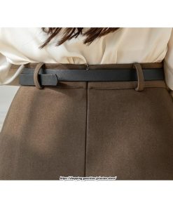 スカート | ロング レディース ロングフレア冬 ミモレ丈 暖かい ボトムス ロング丈 膝下 30代 40代 50代 通勤 ラシャ 暖か 通学 2022年秋冬