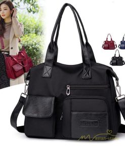 女性用バッグ | ショルダーバッグ レディース 斜めがけ 女の子 軽量 多収納 無地 肩掛けバッグ ママバッグ 2way 大人っぽい カジュアル 旅行 買い物 仕事 通勤 オフィス