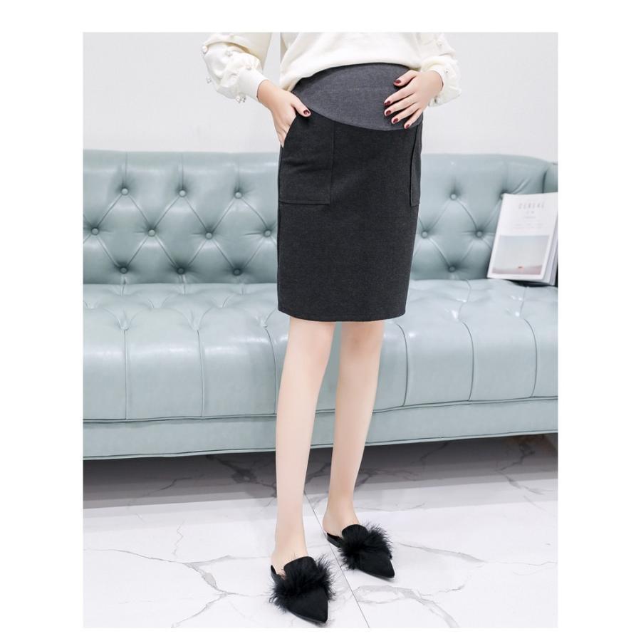 マタニティ | マタニティスカート 秋服 レディース 秋冬スカート 妊婦スカート 調整可 産前産後 膝丈スカート 妊娠妊婦 妊婦服 腹包み スカート ママ 送料無料 無地