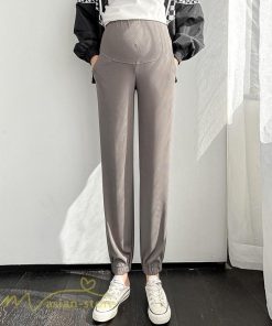 パンツ 、デニム | マタニティウェア レディース マタニティパンツ 着痩せ テーパードパンツ ロング丈 上品 春 夏 秋 無地 ウエスト調整 産前 お出かけ 妊婦服 おしゃれ ゆったり