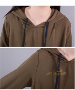 マキシ | ロングワンピース レディース 秋 ワンピース ゆったり パーカーワンピース マキシ丈 ロングワンピース カジュアル 着痩せ 2021 長袖ワンピース 体型カバー