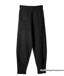 チノ・テーパード・ジョガー・スキニーパン | リブパンツ パンツ レディース ボトムス リブニット ニットパンツ ジョガーパンツ テーパードパンツ 長ズボン ウエストゴム 無地 ポケット 3色 秋冬 楽チン