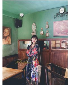 マキシ | ワンピース ロングワンピース レディース マキシワンピース おしゃれ ワンピ 花柄 エスニックスタイル レトロ風 春夏秋 カジュアル 新作 上品 お出かけ 通勤通学