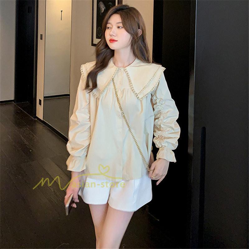 シャツ・ブラウス | ブラウス シャツ レディース 40代 上品 ブラウス きれいめ 通勤 OL ビジネス ゆったり 韓国ファッション カジュアル 2022 20代30代 夏物 着回し お出かけ 激売れ