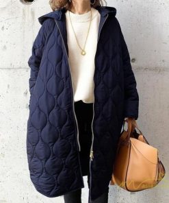 ダウンジャケット コート | キルティングコート ダウン ダウンジャケット フード付き ロング丈 ゆったり ダウンコート 中綿ジャケット 防風 中綿コート 防寒 アウター 30代40代50代