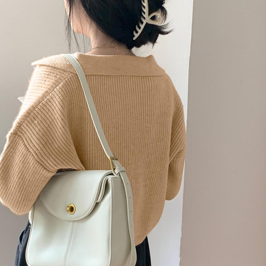 カーディガン | ショート丈ニット トップス