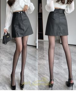 スカート | ミニレディース レザー Aライン タイト フェイクレザー 美シルエット シンプル ショート丈 着回し 通勤 お出かけ カジュアル