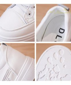 スニーカー | 白厚底レディース 運動靴 ローカットウォーキングシューズ 可愛い 軽量 白シューズ 靴 疲れない 美脚 防滑