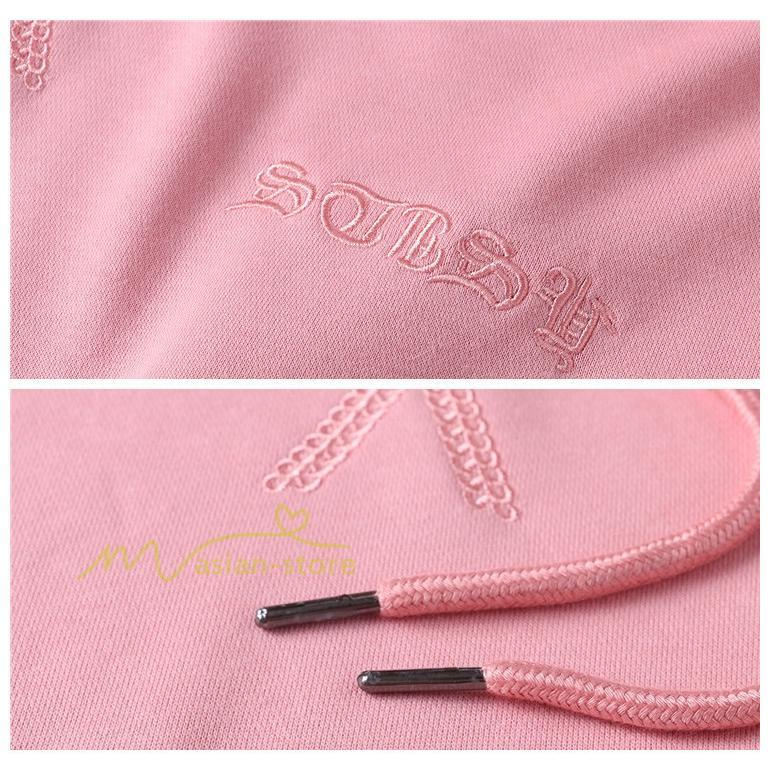 パーカー | 秋新作 長袖フード付き 秋冬 コーデ 薄手 ショート丈 6色 刺繍 シンプル 人気 おしゃれ スウェット プルオーバー 上品 トレーナー 秋物
