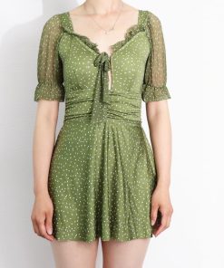 ビキニ | 水着 オールインワン 夏 パフスリーブ