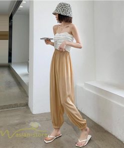 ワイドパンツ | レディース 大人 ロング丈 ガウチョパンツ ボトムス ママ ゆったり 着痩せ 美脚 通勤通学 カジュアル 上品 落ち感 お出かけ ゆったり