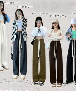 ワイドパンツ | コーデュロイ韓国レディース