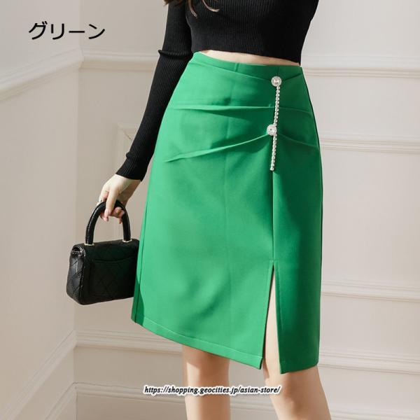 スカート | レディース ひざ丈 膝丈 オシャレ カジュアル Aライン スリット キレイめ 着痩せ 2022新作 通勤 通学 50代 秋冬コーデ 20代 30代 40代