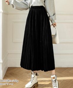 フレアスカート | プリーツスカート ハイウエスト 着やせ