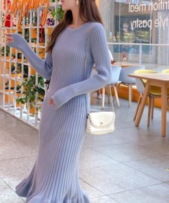 ワンピース | ニットマーメイドフリルワンピ