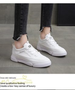 スニーカー | 厚底レディース 靴 ローカット 厚底 おしゃれ レースアップ シューズ シンプル カジュアル スポーツ 普段着 ホワイト 上品