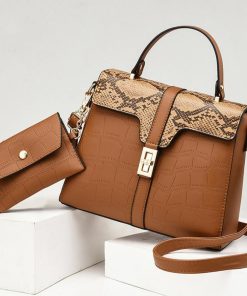 ハンドバッグ | レディース クロコ柄バッグ