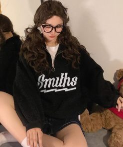 トップス | ボアトレーナー フロントジップ 韓国風