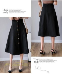 スカート | 事務服 制服 洗える 無地 きれいめ 30代 40代 50代 着やせ 上品 ひざ丈 ハイウェスト 2021春 OL 通勤 ペンシル大人 フォーマル Aライン