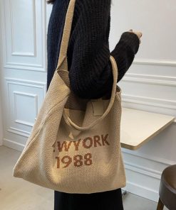 トートバッグ | ニット レディース 秋冬