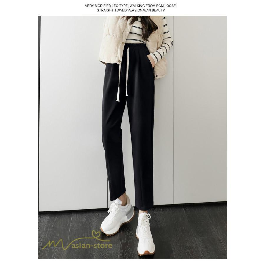 チノ・テーパード・ジョガー・スキニーパン | パンツ レディース テーパードパンツ 秋 冬 新作 ビジネスパンツ ロング丈 ラシャ 秋冬コーデ ウエストゴム カジュアル スウェットパンツ 着痩せ 通勤 通学