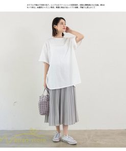 tシャツ・カットソー | カットソー Tシャツ レディース 着痩せ 無地 半袖 クルーネック おしゃれ フリーサイズ 6色展開 裾口スリット 夏新作 柔らか 体型カバー おしゃれ カジュアル