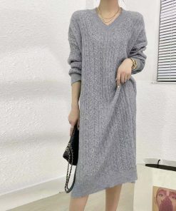 ワンピース | ニット長袖 レディース 秋冬