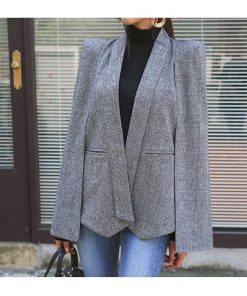 コート・ジャケット | 即日発送ポンチョコート マント ビジネスカジュアルウェア テーラードジャケット グレンチェック フォーマル レディース エレガント S XL L M 千鳥柄 長袖