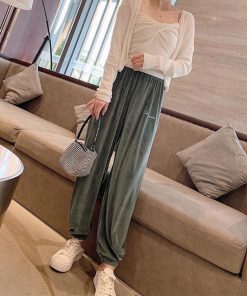 クロップドパンツ | スウエットパンツ ウエストゴム 無地