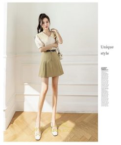 スカート | ボトムス レディース きれいめ 春夏 おしゃれ ショート丈 フォーマル 通勤 韓国風 ハイウエスト 20代30代 Aライン 着痩せ ミニスカート エレガント