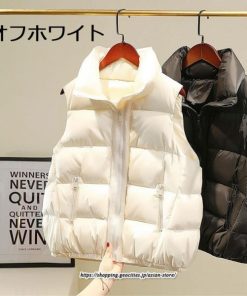 コート・ジャケット | 中綿ベスト レディース ダウンベスト 痩せ着 シンプル ショート丈 ダウンコート 秋 冬 アウター おしゃれ 暖かい 2022新作 大きいサイズ 防寒着
