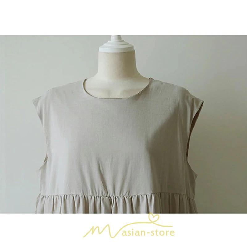 マキシ | 夏ワンピース ロングワンピース シフォンワンピース レディース ワンピ 体型カバー 50代 40代 30代 20代 可愛い 夏 春 大人 ノースリーブ 無地 涼しい