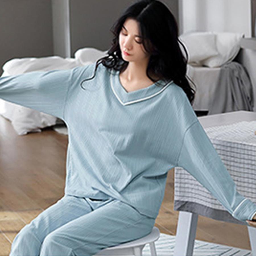 インナー・ルームウェア | 長袖 ルームウェア 上下セット 韓国風