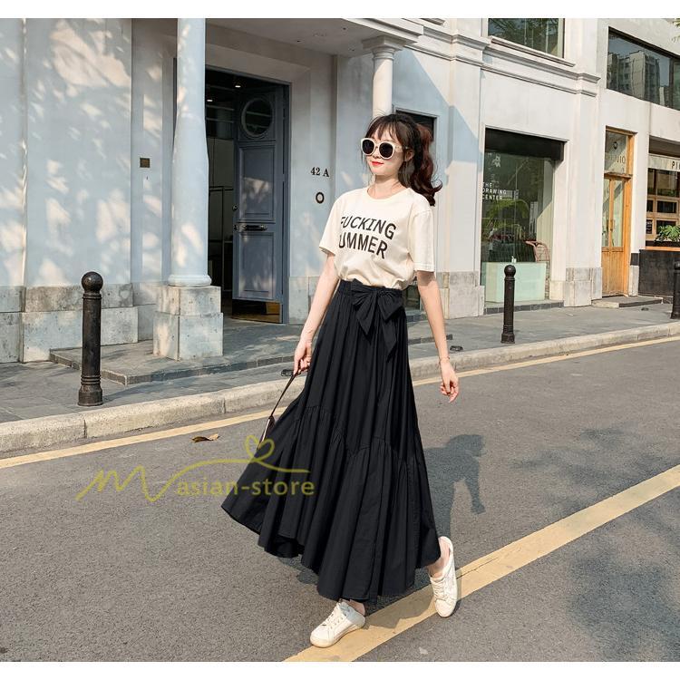 スカート | プリーツロング 春 夏 秋 マキシ 大きいサイズ フレアマキシプリーツ 20代30代40代 韓国ファッション フレア 上品 着痩せ