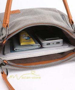 女性用バッグ | トートバッグ レディース キャンバス 3way ショルダー 帆布 大容量 エコバッグ 肩掛け A4 マザーズバッグ 旅行 おしゃれ 通勤 20代30代40代 鞄 通学 大きめ