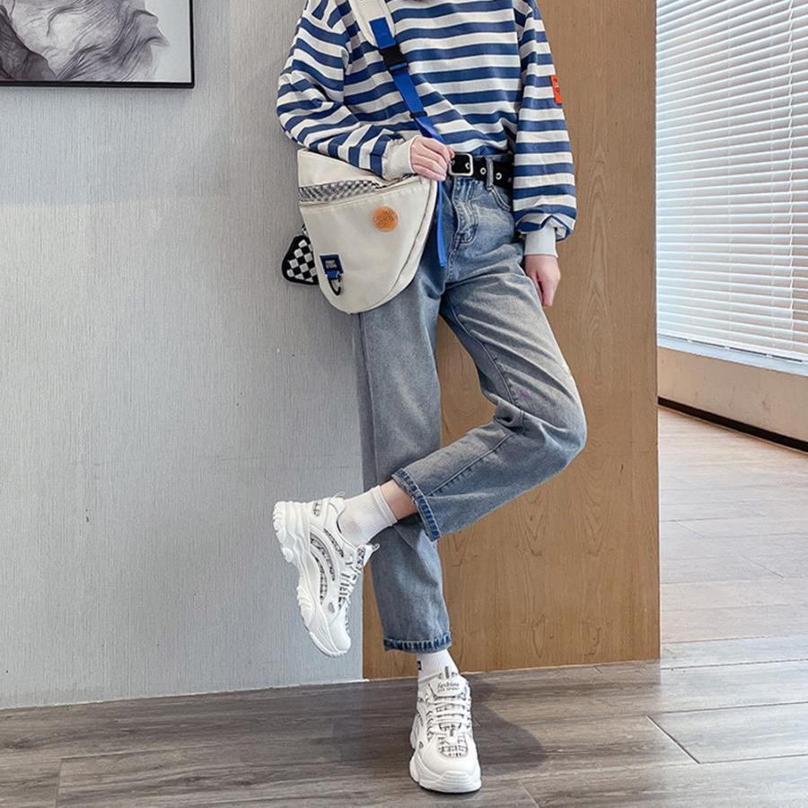 シューズ | ダッドスニーカー レディース 韓国風厚底