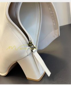 ロングブーツ | レディース ブーツ 秋冬 シューズ 靴 太ヒール チャンキーヒール 合皮ブーツ PUブーツ ロング靴 後ろファスナー COS くつ 大人 コスプレ