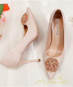 パンプス | 大きいサイズ走れる ヒール レディース 結婚式 通勤 二次会 小さいサイズ 20.5cm 26.5cm ハイヒール 仕事 大人 ポインテッドトゥ 面接 30代