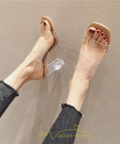 パンプス | ハイヒール ヒール5cm7cm9cm オープントゥ レディース 夏 サンダル 太めヒール お出かけ 歩きやすい 痛くない 美脚靴 海 トレンド カワイイ 滑り止め