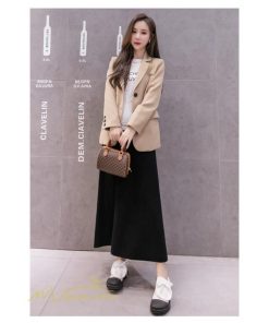 スカート | マタニティレディース 妊婦服 無地 着痩せ ハイウエスト カジュアル Aライン産前産後 体型カバー マタニティウェア ウエスト調整