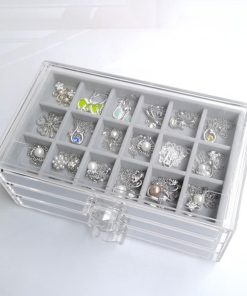 その他小物 | 3段 収納ケース レディース 大容量 アクセサリーケース 小物入れ 指輪 アクセサリーボックス ジュエリーケース 引き出し式