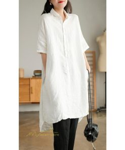 送料無料SALE | ワンピース レディース 夏 カットソー シャツワンピース スカート 麻 綿 大きいサイズ サマー Tシャツ 可愛い 30代 40代 20代 体型カバー ゆったり 送料無料