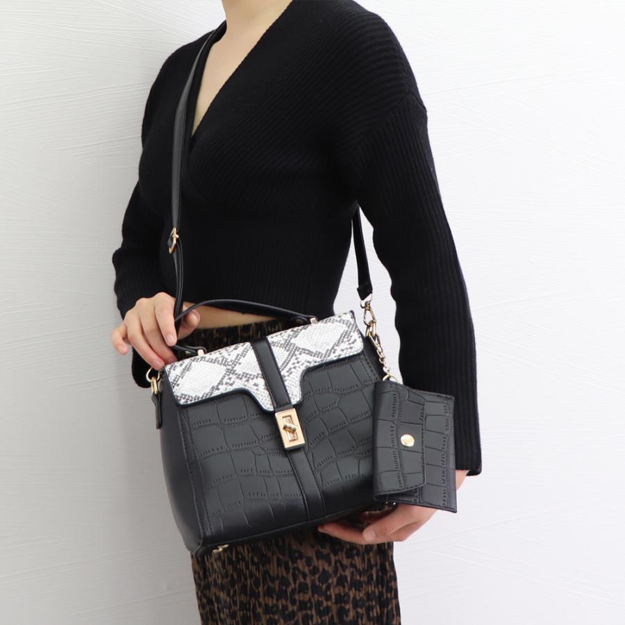 ハンドバッグ | レディース クロコ柄バッグ
