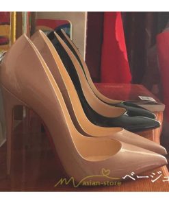 パンプス | 痛くない 歩きやすい ポインテッド 脱げない 柔らかい エナメル 歩きやすい 通勤 大きいサイズ28.5cm 通勤 入学式 パーティー 卒業式 結婚式